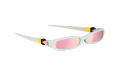 GRACE. Sunglasses. Matte Mint & Mirrored Pink