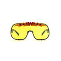 BlitZ Solar Shield Sunglasses. Yellow & Orange Lightning