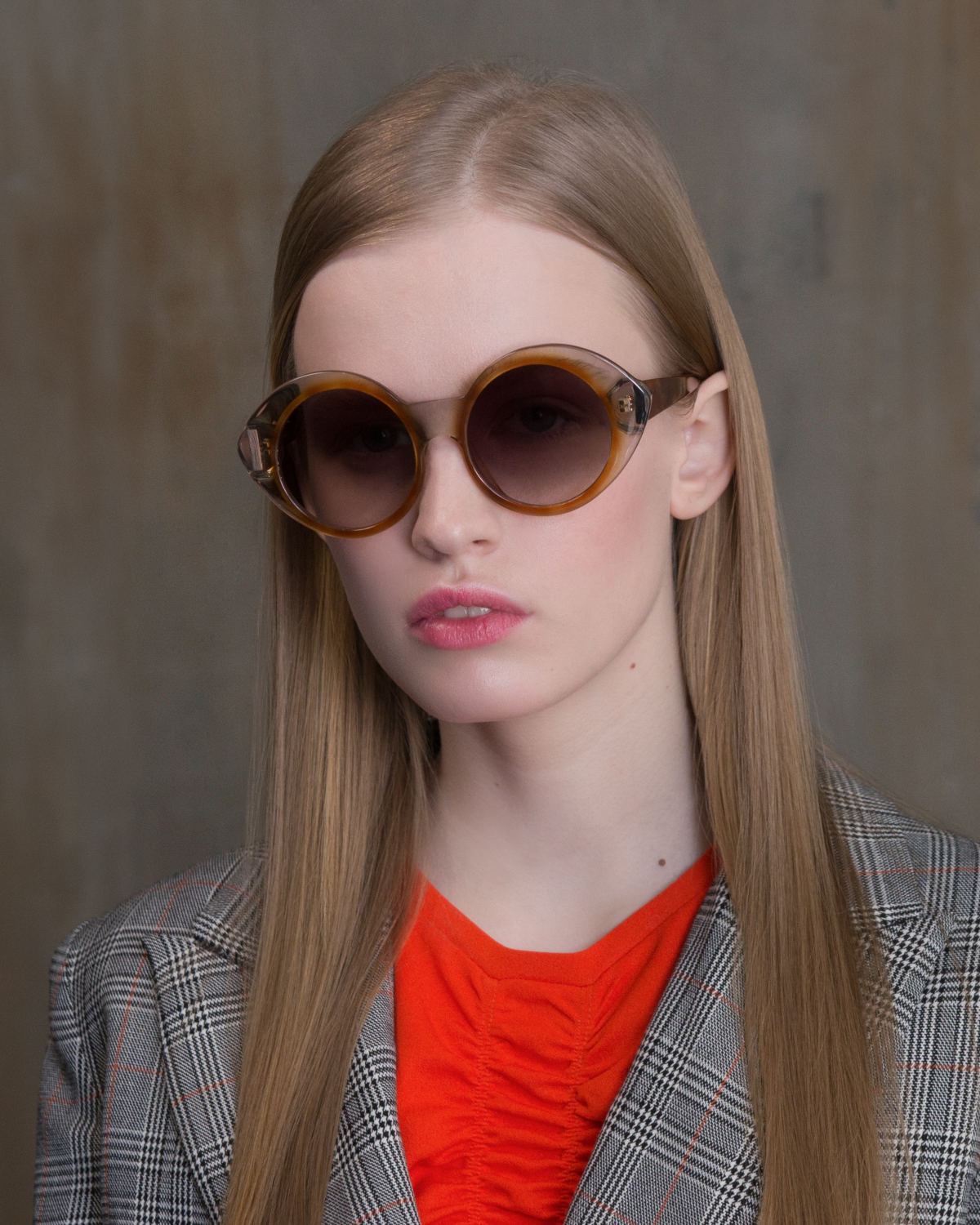 FAKBYFAK Designer sunglasses Orphium Model 2. Sun. Crystal & Orphic Havana Code: 18/02/14