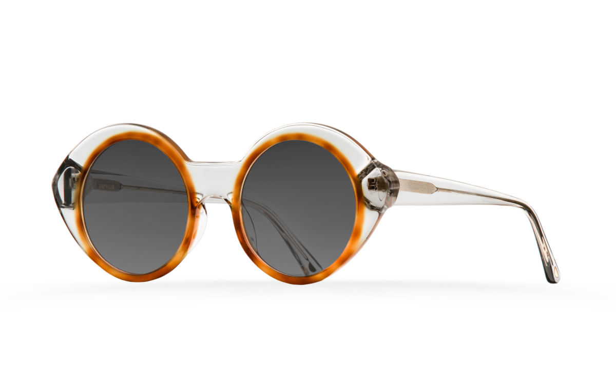 FAKBYFAK Designer sunglasses Orphium Model 2. Sun. Crystal & Orphic Havana Code: 18/02/14