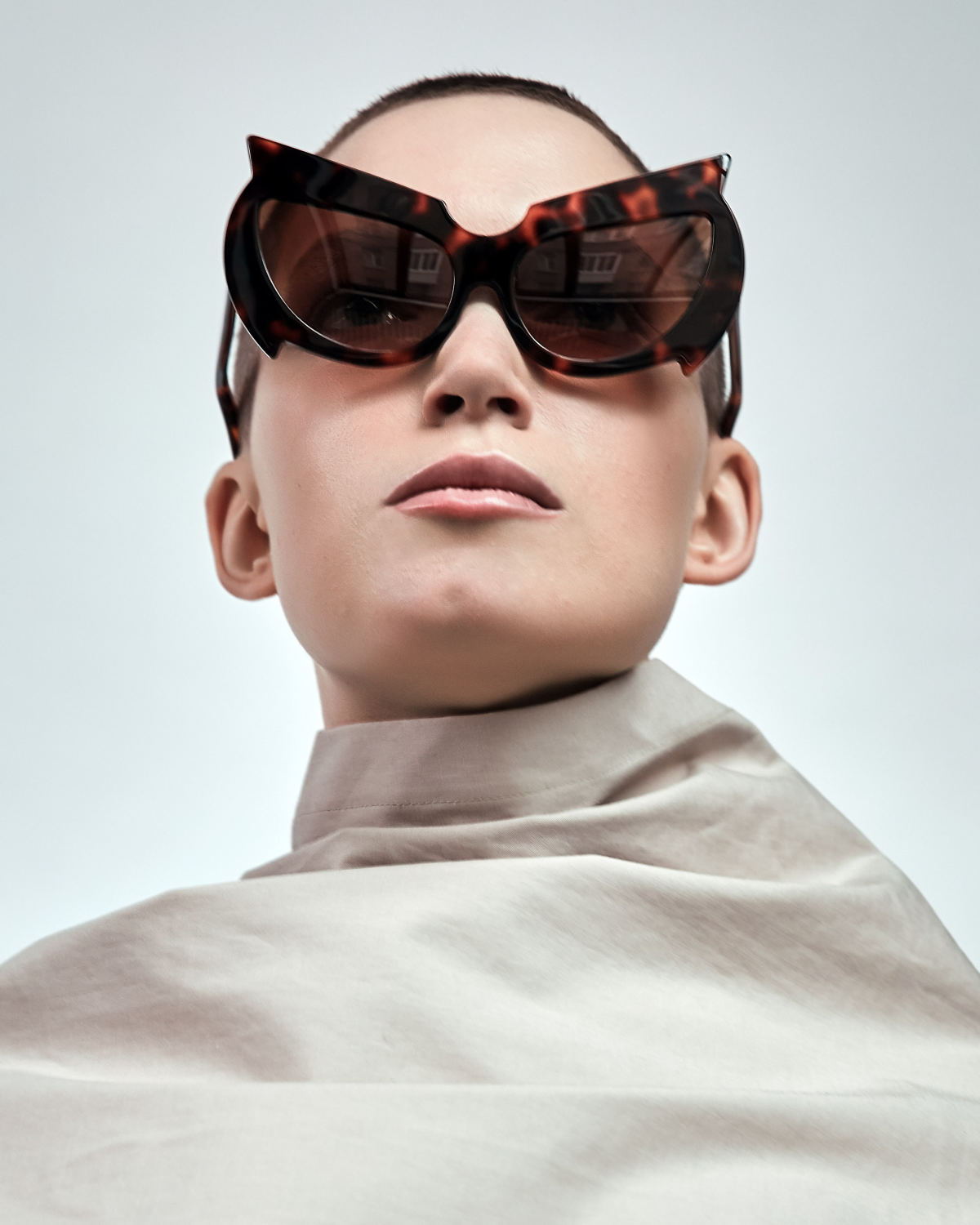 FAKBYFAK Fashion sunglasses Black Mantis Model 1. Tortoise Code: 02/01/02