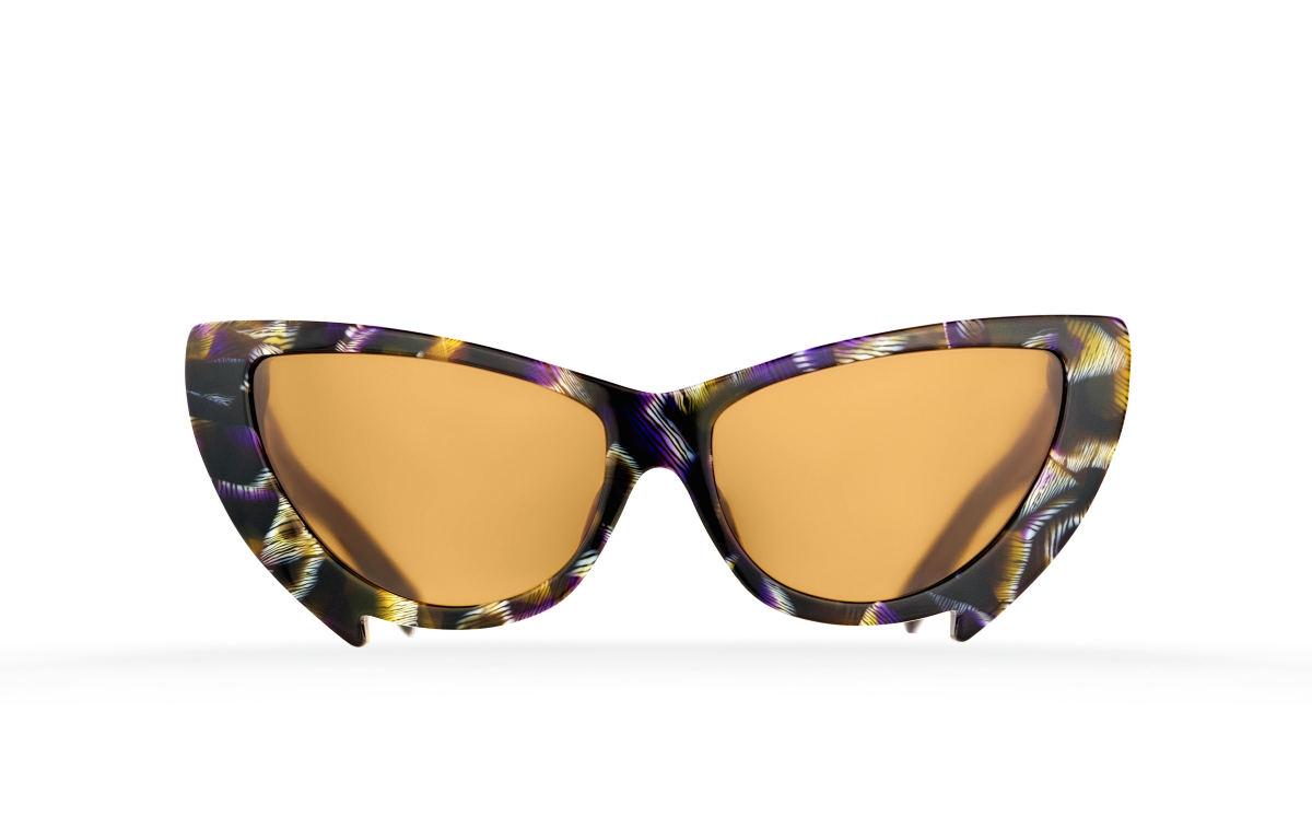 FAKBYFAK Fashion sunglasses Black Mantis Model 2. Jungle Camouflage Code: 02/02/04
