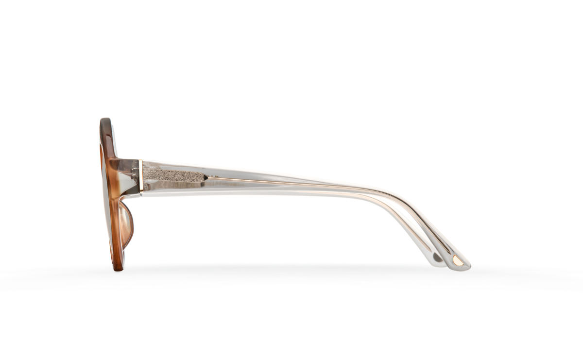 FAKBYFAK Designer glasses Orphium Model 3. Optic. Crystal & Orphic Havana Code: 18/03/04