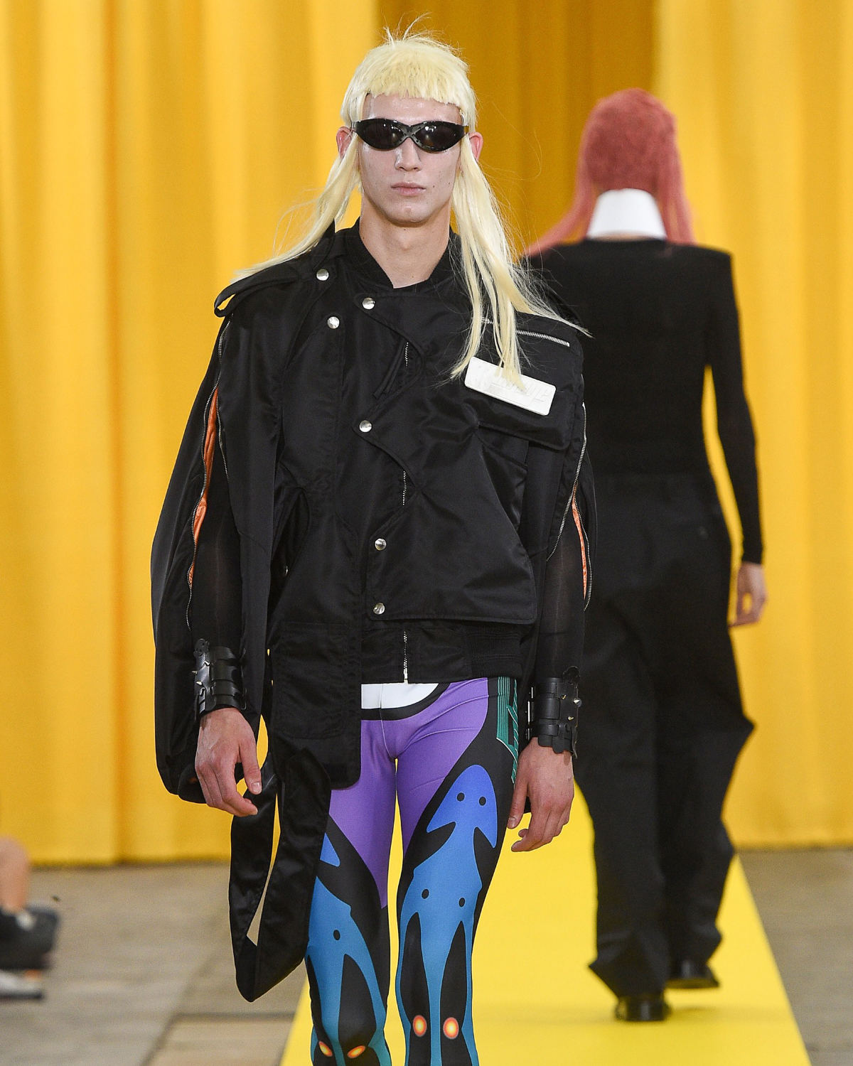 FAKBYFAK x Walter Van Beirendonck Couture sunglasses Toy Glasses Model 1. Black with coloured pins Code: 09/01/01