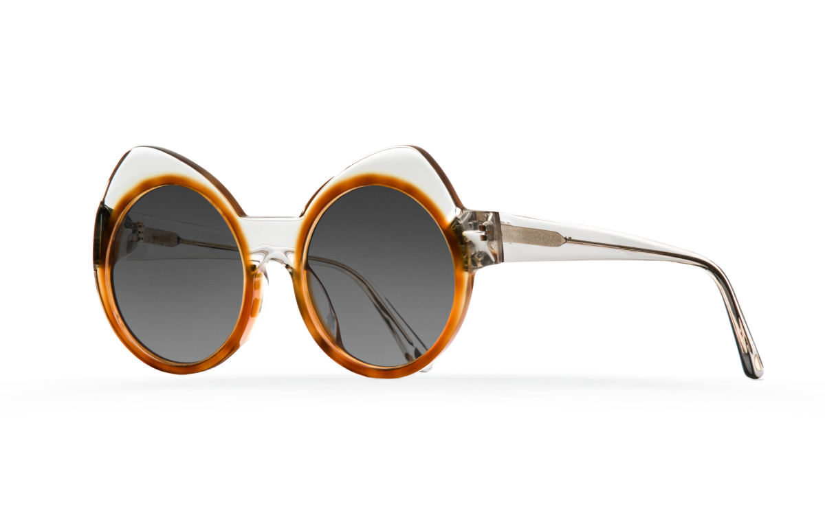 FAKBYFAK Designer sunglasses Orphium Model 3. Sun. Crystal & Orphic Havana Code: 18/03/14