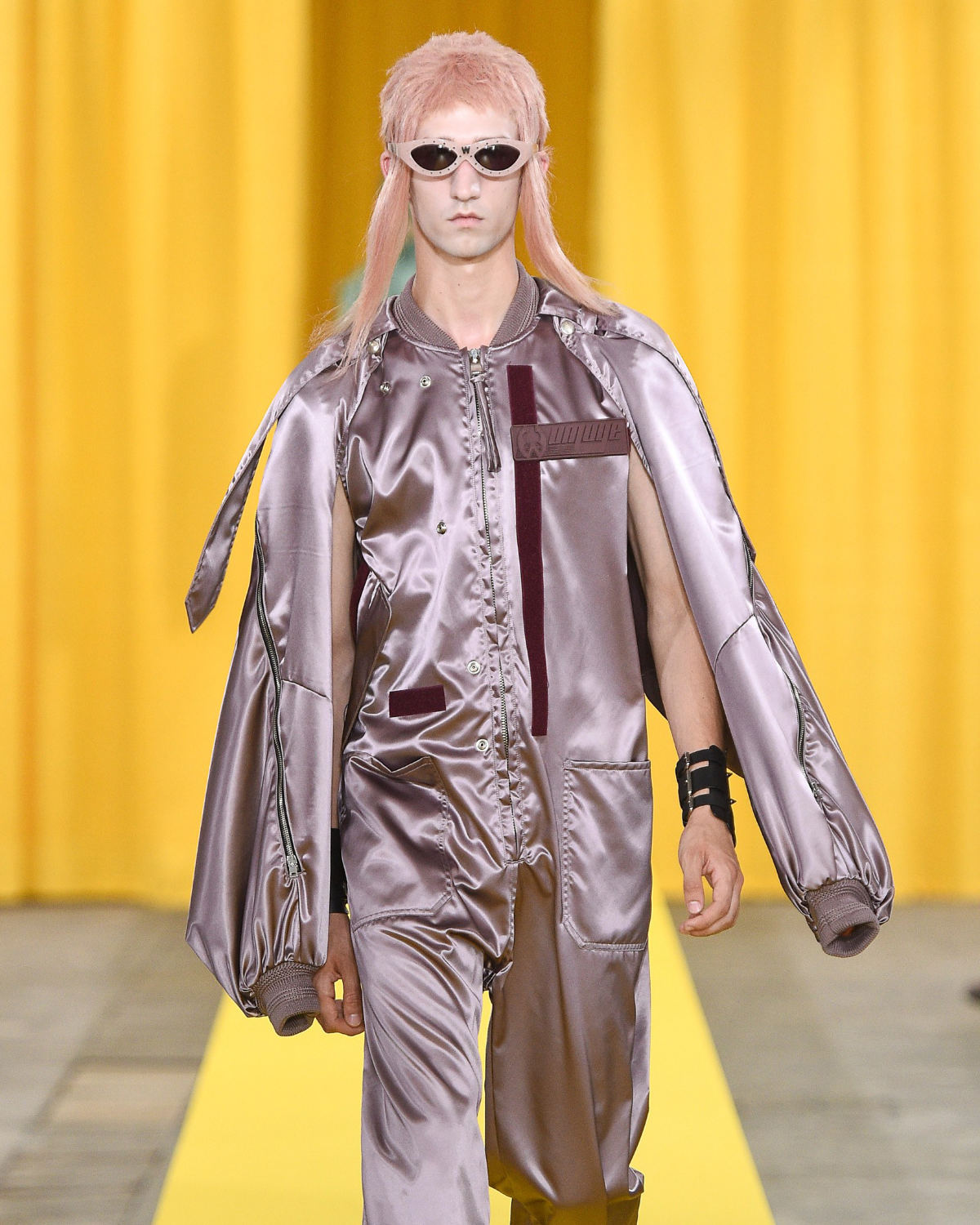 FAKBYFAK x Walter Van Beirendonck Couture sunglasses Toy Glasses Model 1. Skin tone with coloured pins Code: 09/01/04