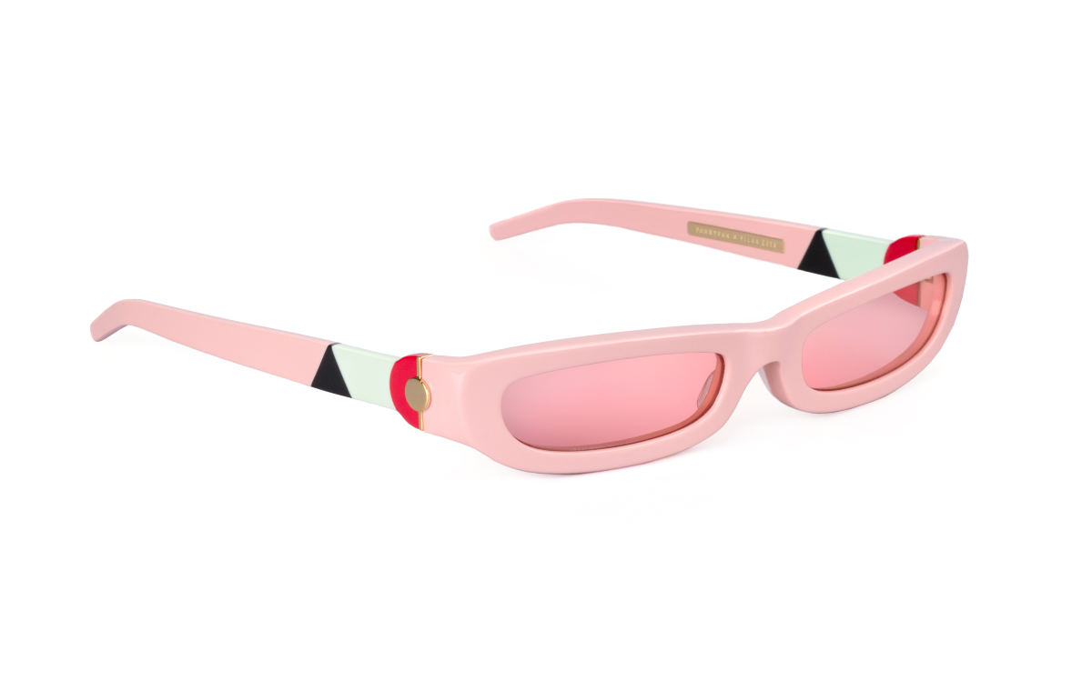 FAKBYFAK x Pilar Zeta Fashion sunglasses Model SHARP. Sun. Glossy Pink Code: 14/01/05