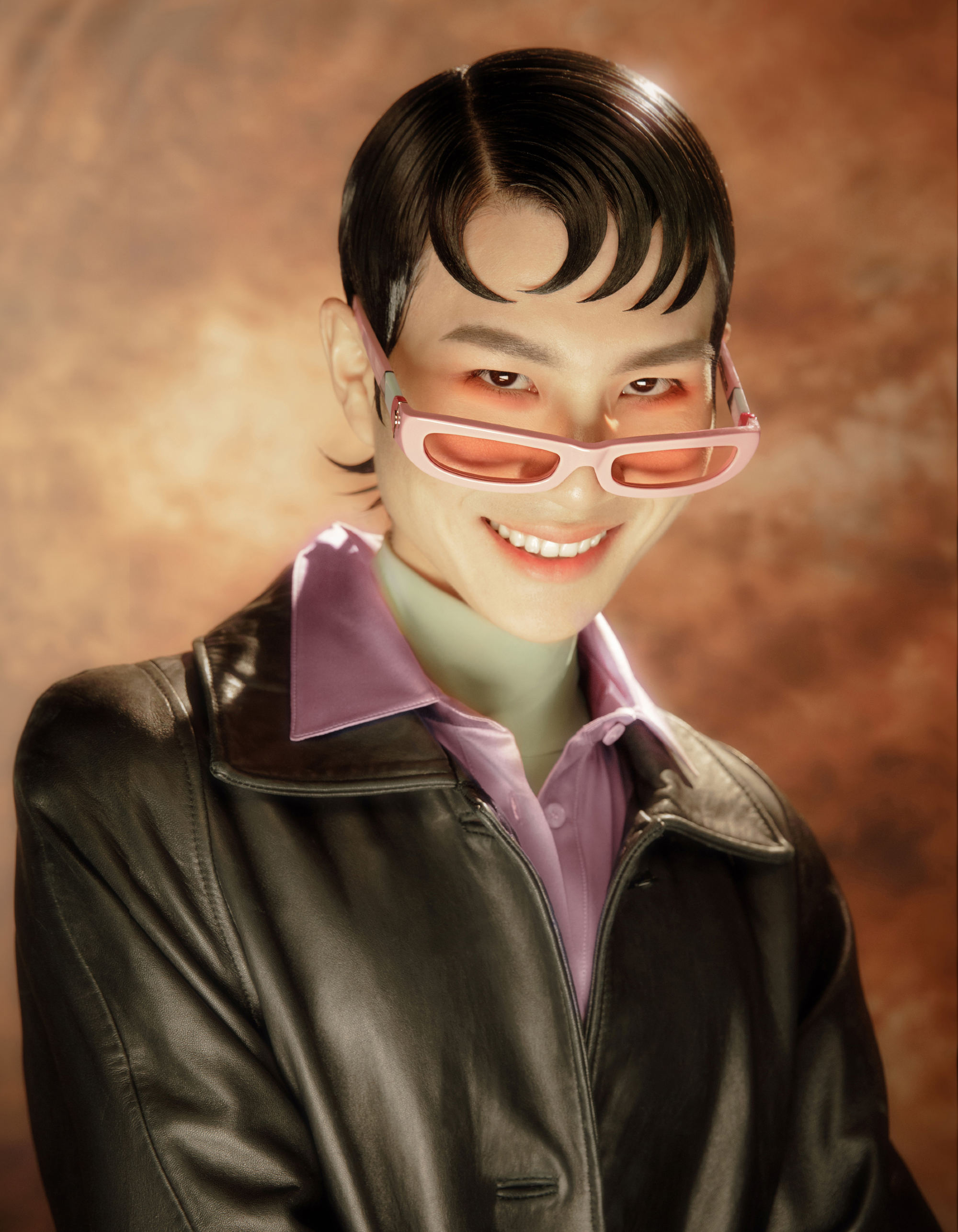 FAKBYFAK x Pilar Zeta Model SHARP. Sun. Glossy Pink Code: 14/01/05