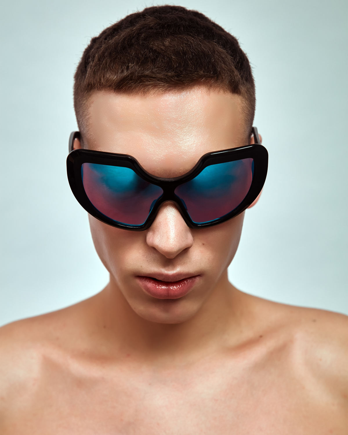 FAKBYFAK Fashion sunglasses Circumstellar Model 1. Black Violet Code: 05/01/01