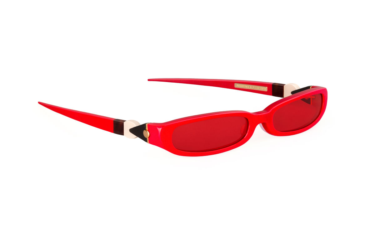FAKBYFAK x Pilar Zeta Fashion sunglasses Model GRACE. Sun. Glossy Red Code: 14/02/06