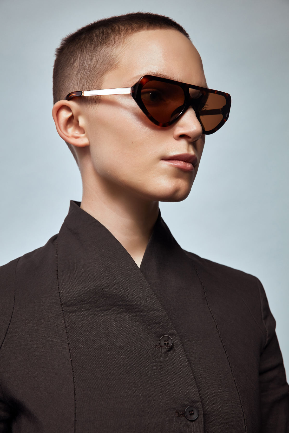 FAKBYFAK Fashion sunglasses Cyber Limbo Model 1. Tortoise Code: 04/01/02