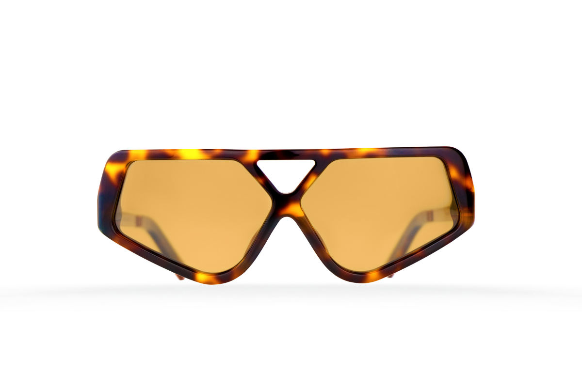 FAKBYFAK Fashion sunglasses Cyber Limbo Model 2. Tortoise Code: 04/02/02