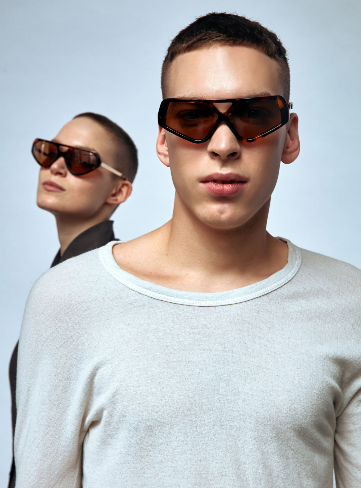 FAKBYFAK Fashion sunglasses Cyber Limbo Model 2. Tortoise Code: 04/02/02
