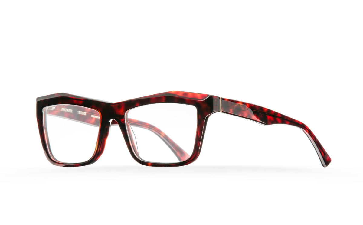 FAKBYFAK Designer glasses Fakfarer Model 1. Optic. Dark Cherry Havana Code: 19/01/03