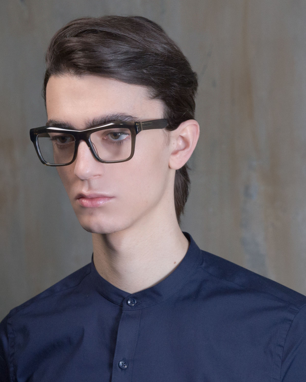FAKBYFAK Designer glasses Fakfarer Model 1. Optic. Green Grey Crystal Code: 19/01/07