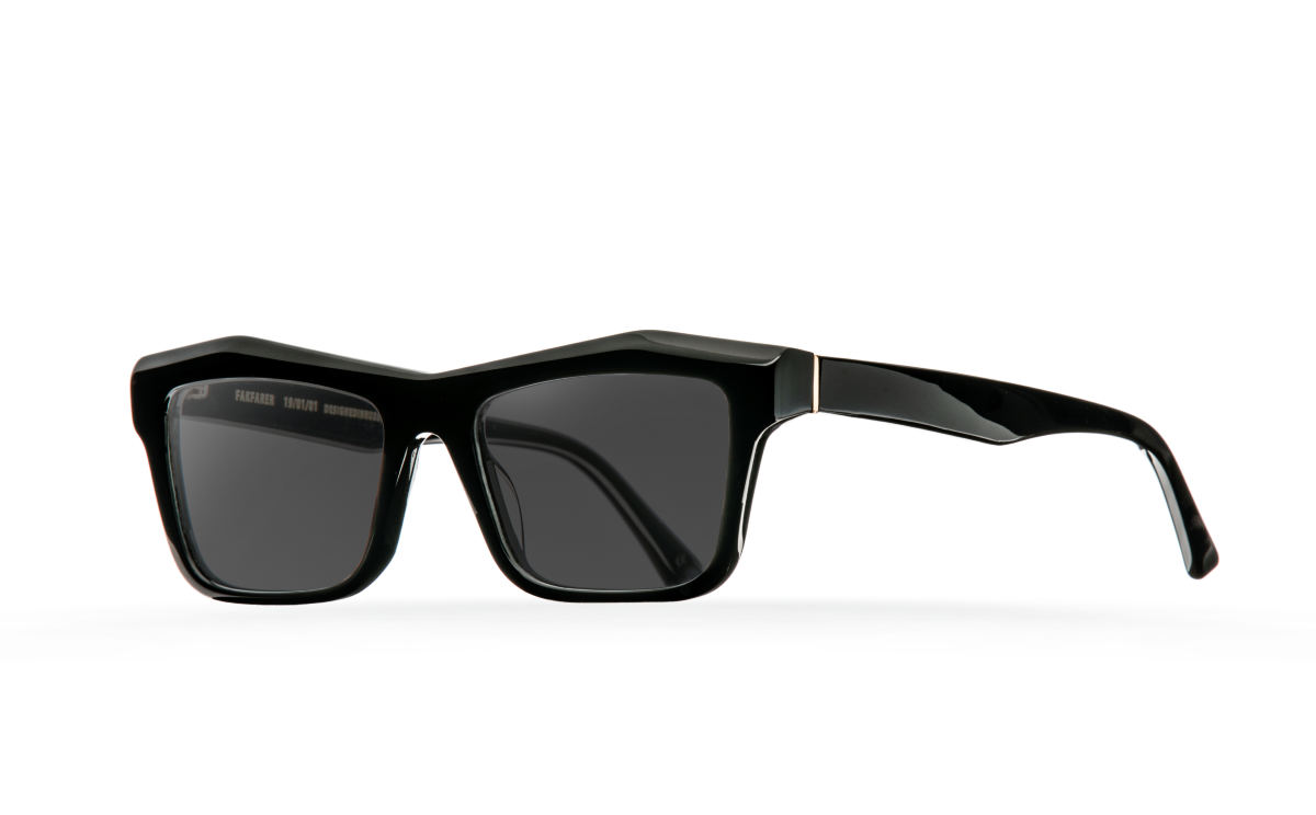 FAKBYFAK Designer sunglasses Fakfarer Model 1. Sun. Royal Black Code: 19/01/11