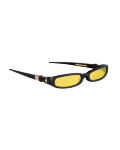 GRACE. Sunglasses. Matte Black & Gold