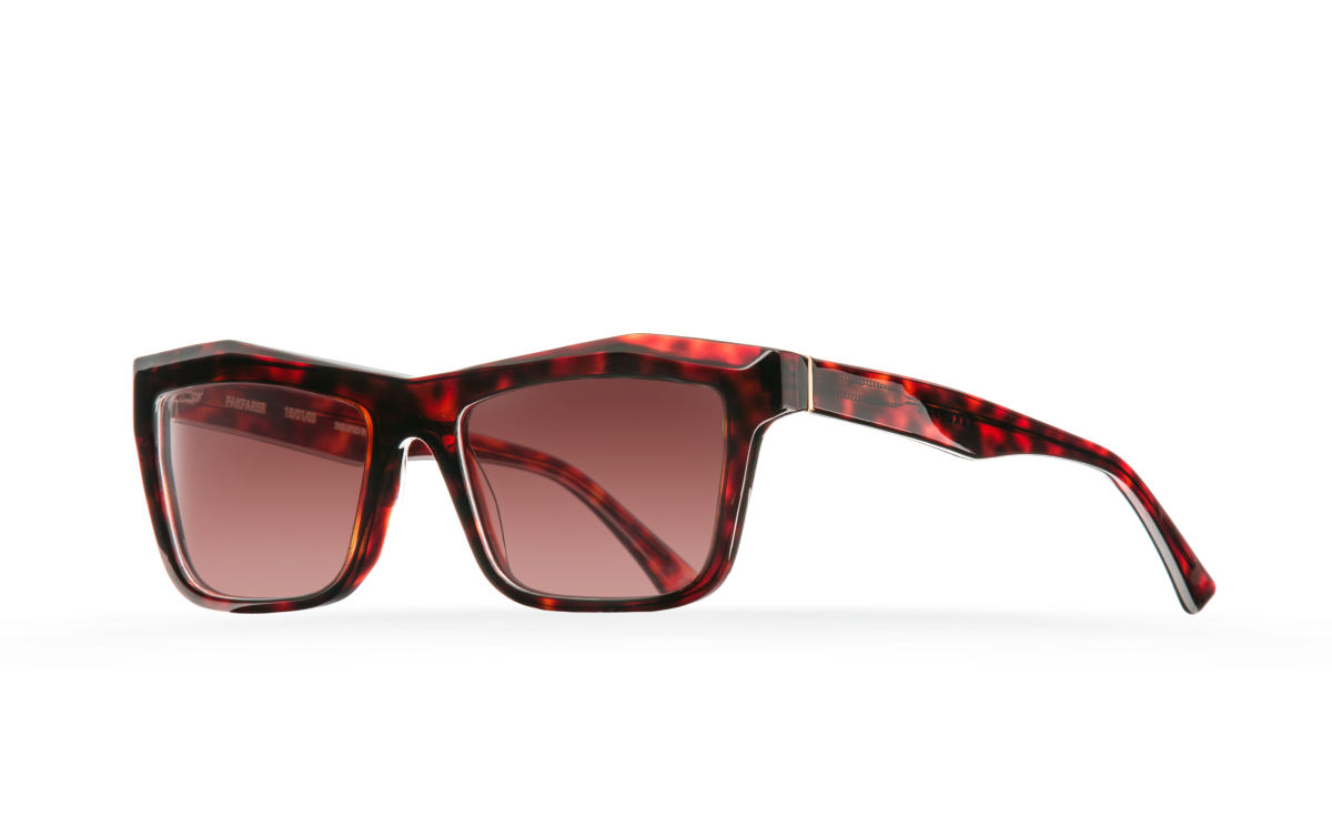 FAKBYFAK Designer sunglasses Fakfarer Model 1. Sun. Dark Cherry Havana Code: 19/01/13