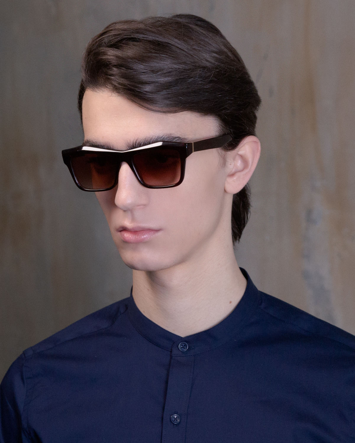 FAKBYFAK Designer sunglasses Fakfarer Model 1. Sun. Dark Cherry Havana Code: 19/01/13