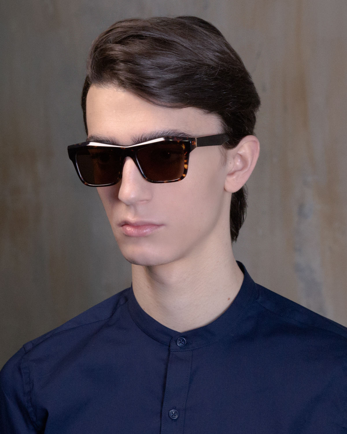 FAKBYFAK Designer sunglasses Fakfarer Model 1. Sun. Burning Sycamore Havana Code: 19/01/14