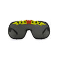 BlitZ Solar Shield Sunglasses. Black & Neon Lightning