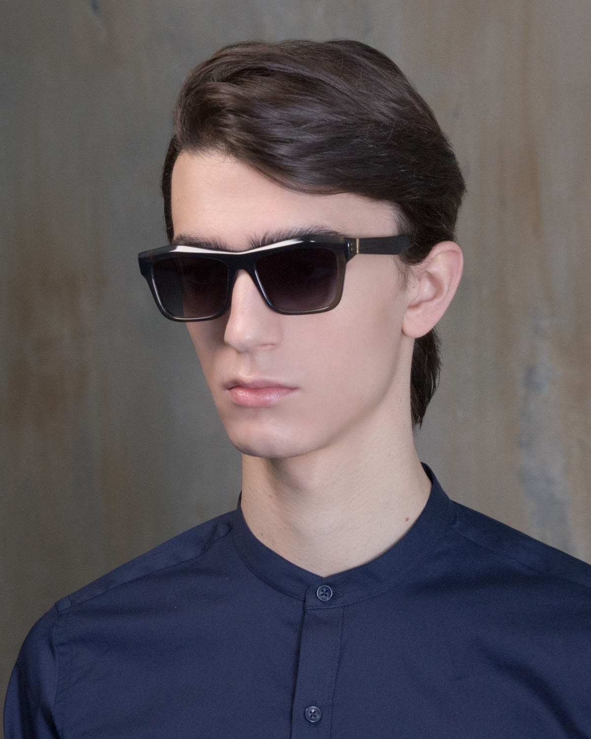 FAKBYFAK Designer sunglasses Fakfarer Model 1. Sun. Green Grey Crystal Code: 19/01/17