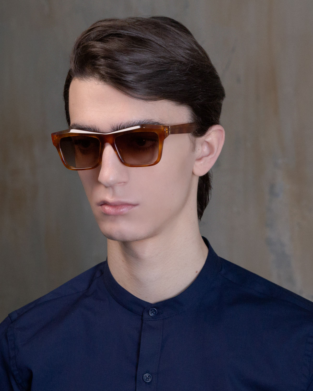 FAKBYFAK Designer sunglasses Fakfarer Model 1. Sun. Goldfrapp Havana Code: 19/01/18