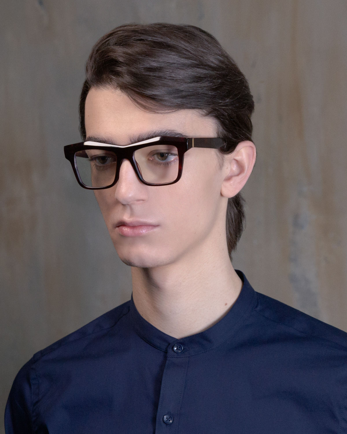 FAKBYFAK Designer glasses Fakfarer Model 2. Optic. Dark Cherry Havana Code: 19/02/03
