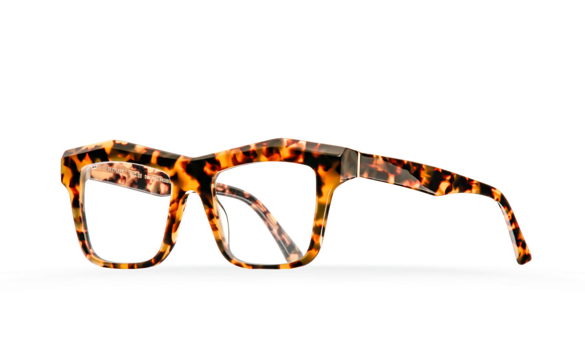 FAKBYFAK Designer glasses Fakfarer Model 2. Optic. Milky Gore Havana Code: 19/02/05