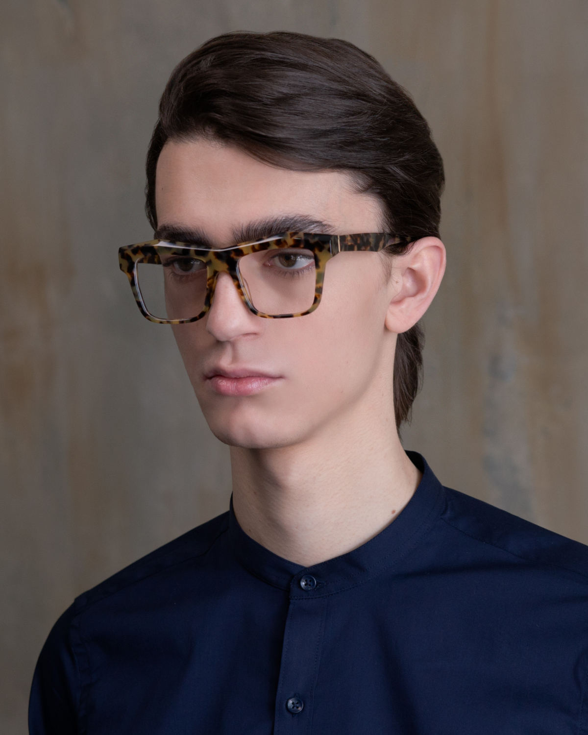 FAKBYFAK Designer glasses Fakfarer Model 2. Optic. Milky Gore Havana Code: 19/02/05