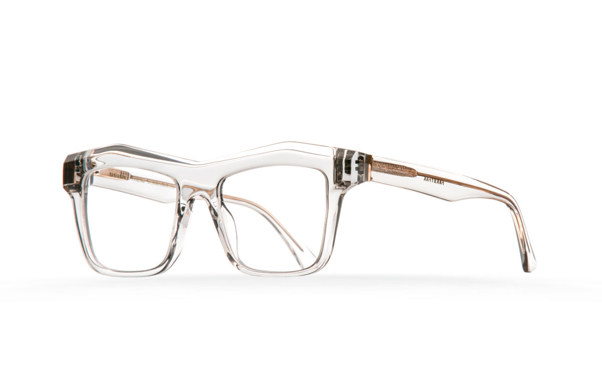 FAKBYFAK Designer glasses Fakfarer Model 2. Optic. Grey Crystal Code: 19/02/06
