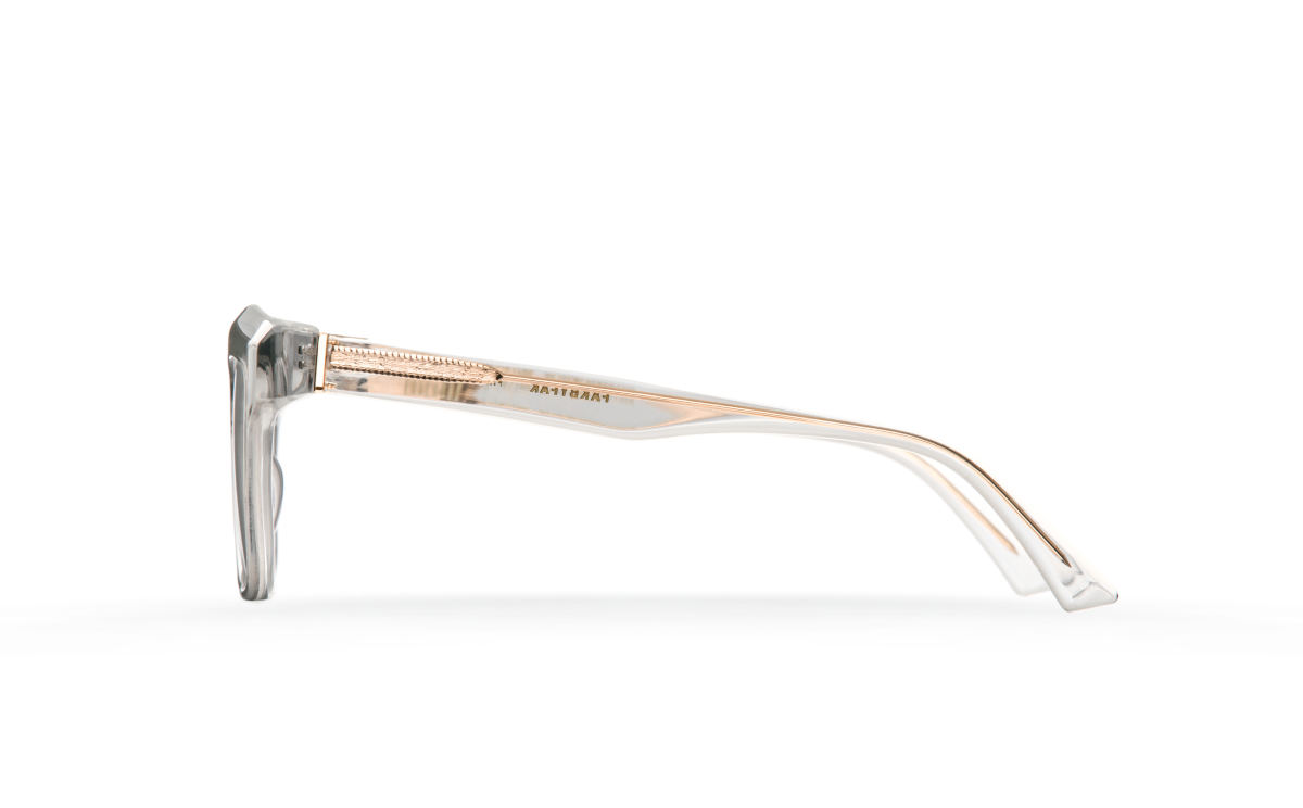 FAKBYFAK Designer glasses Fakfarer Model 2. Optic. Grey Crystal Code: 19/02/06