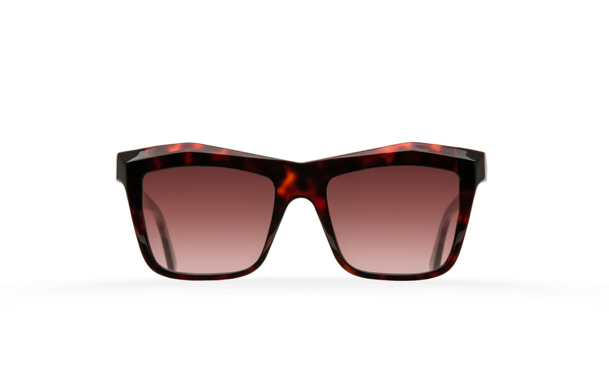 FAKBYFAK Designer sunglasses Fakfarer Model 2. Sun. Dark Cherry Havana Code: 19/02/13