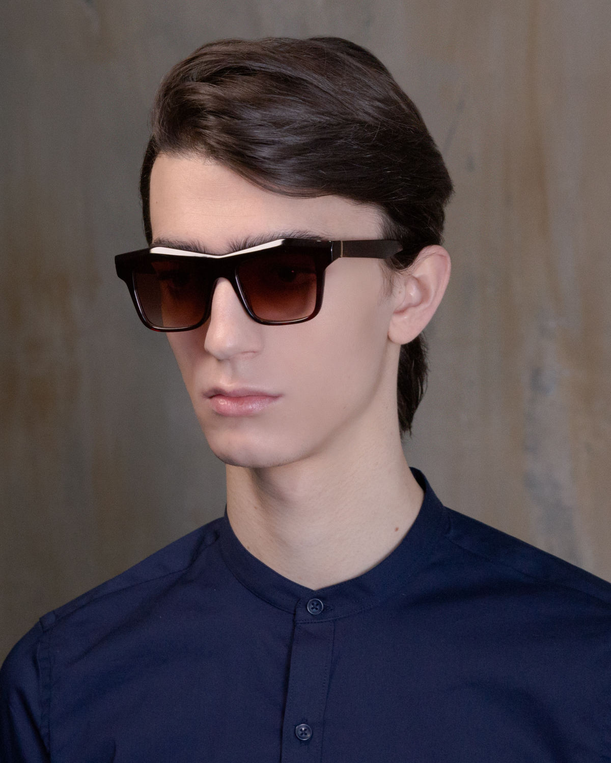 FAKBYFAK Designer sunglasses Fakfarer Model 2. Sun. Dark Cherry Havana Code: 19/02/13