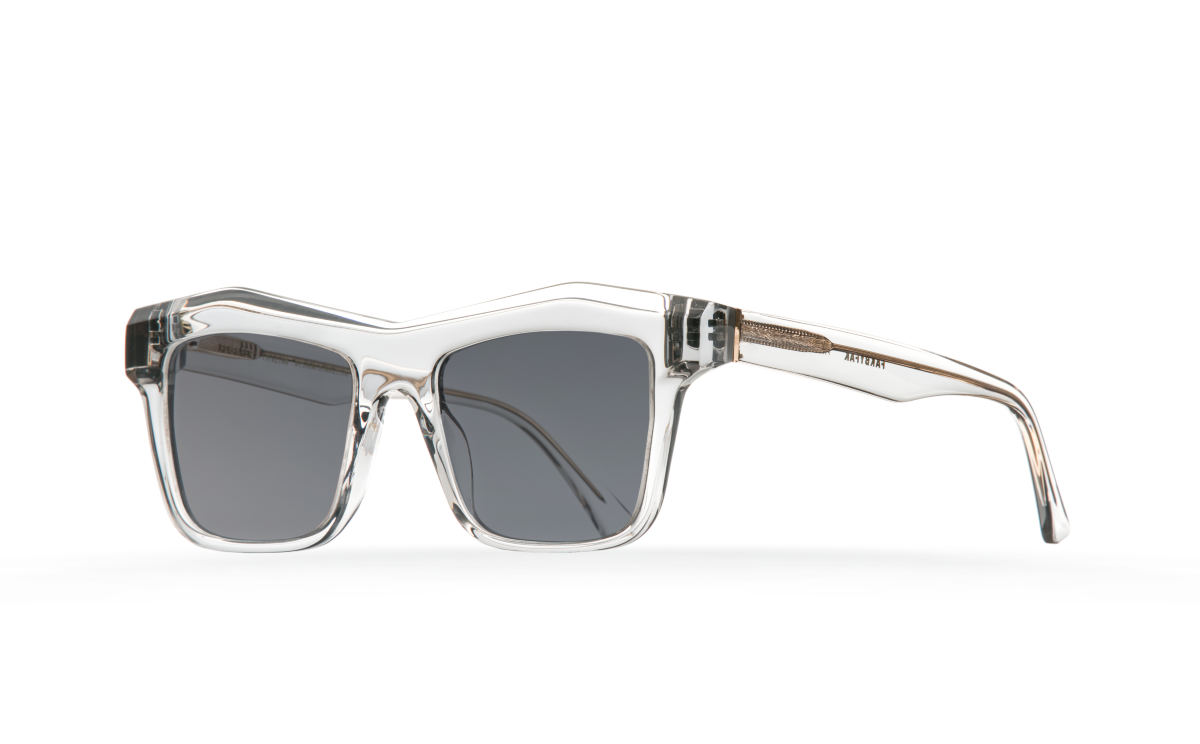 FAKBYFAK Designer sunglasses Fakfarer Model 2. Sun. Grey Crystal Code: 19/02/16