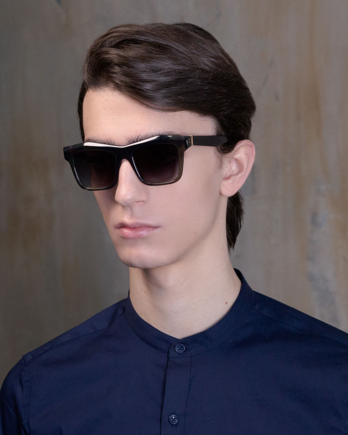 FAKBYFAK Designer sunglasses Fakfarer Model 2. Sun. Green Grey Crystal Code: 19/02/17