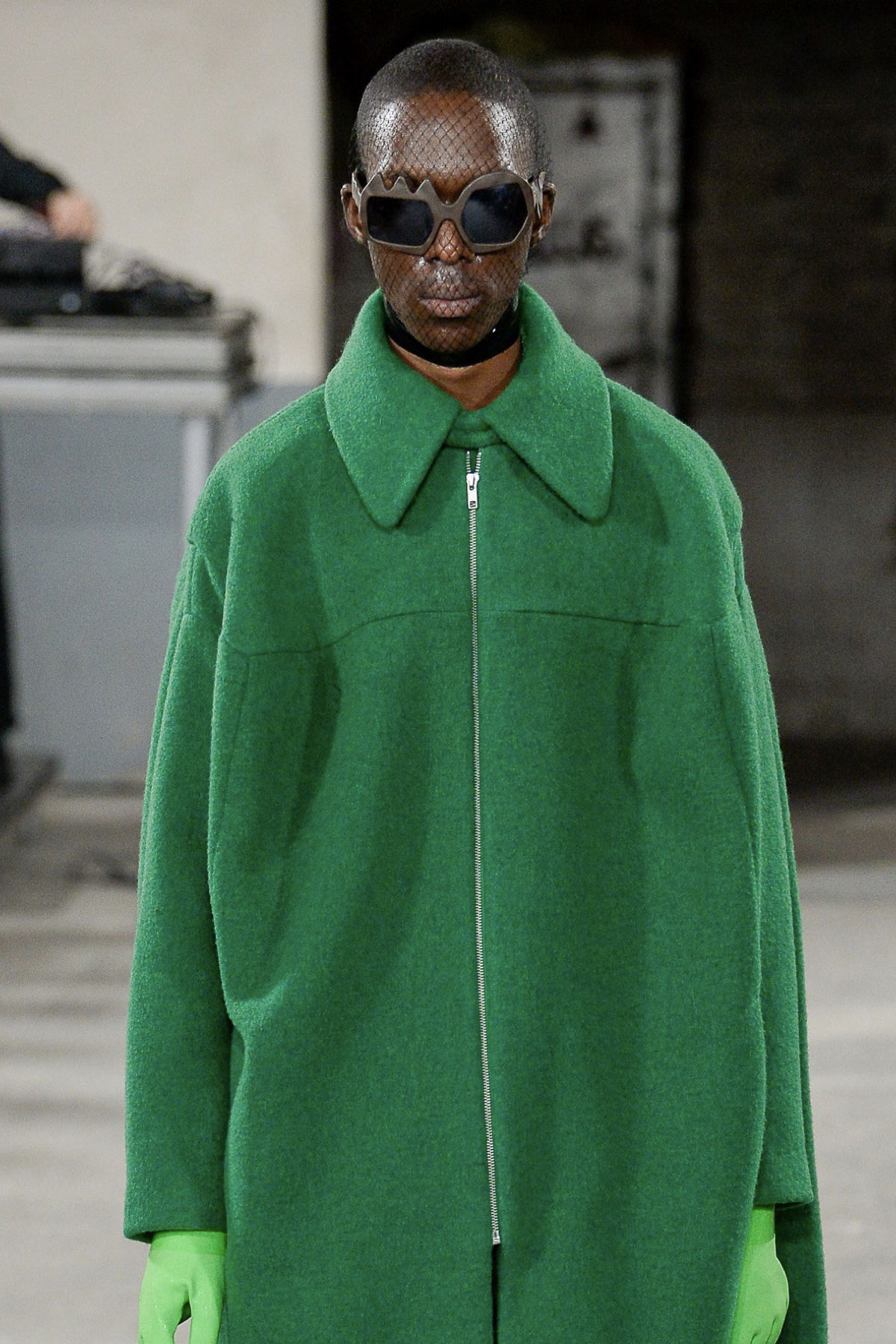 FAKBYFAK x Walter Van Beirendonck Couture sunglasses Lightning Sunglasses. Brown Code: 09/11/02