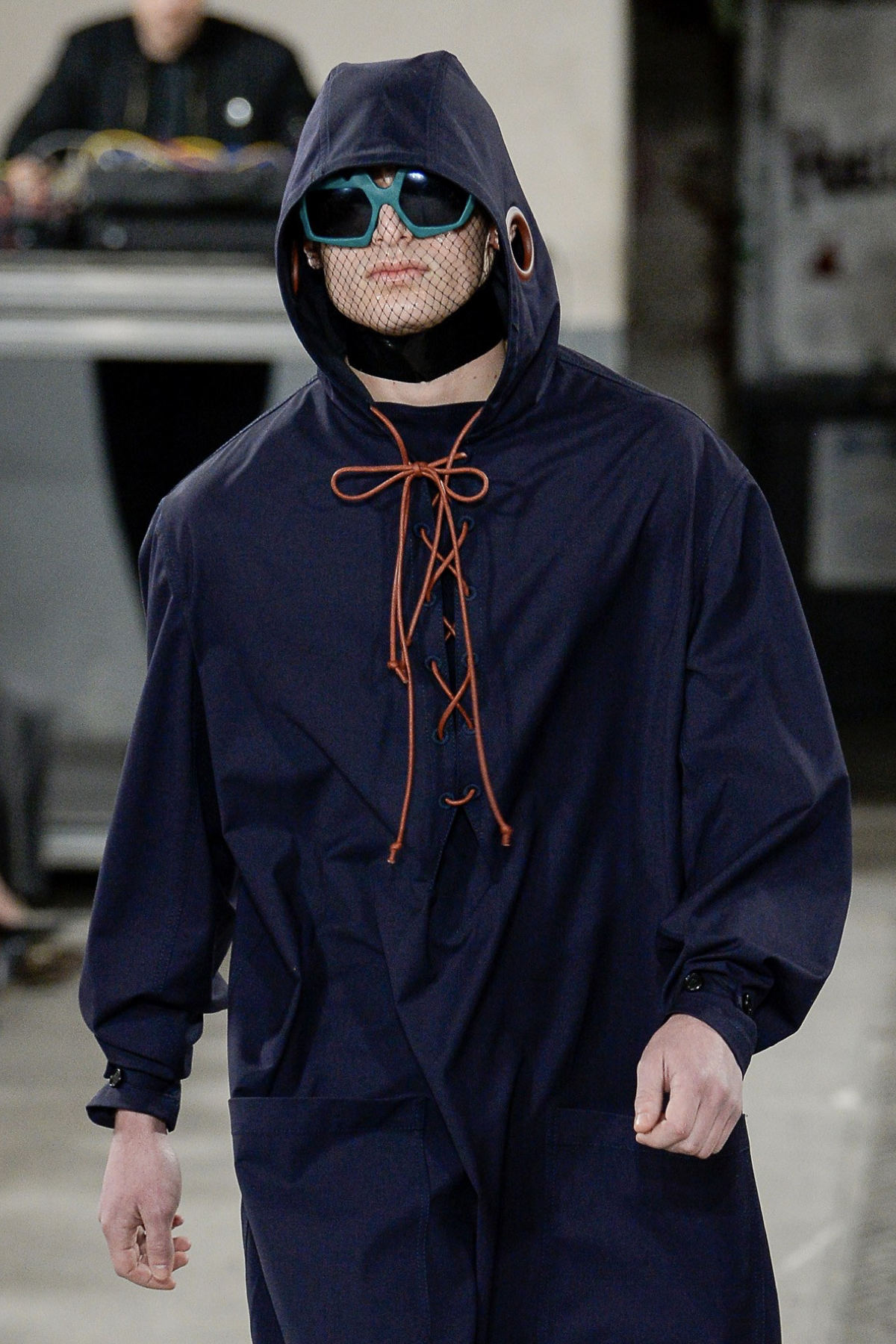 FAKBYFAK x Walter Van Beirendonck Couture sunglasses Lightning Sunglasses. Petrol Green Code: 09/11/05