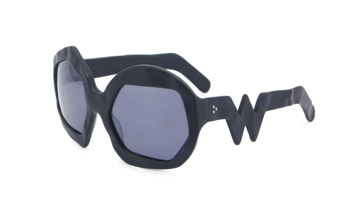 FAKBYFAK x Walter Van Beirendonck Couture sunglasses Thunder Sunglasses. Black Code: 09/12/01
