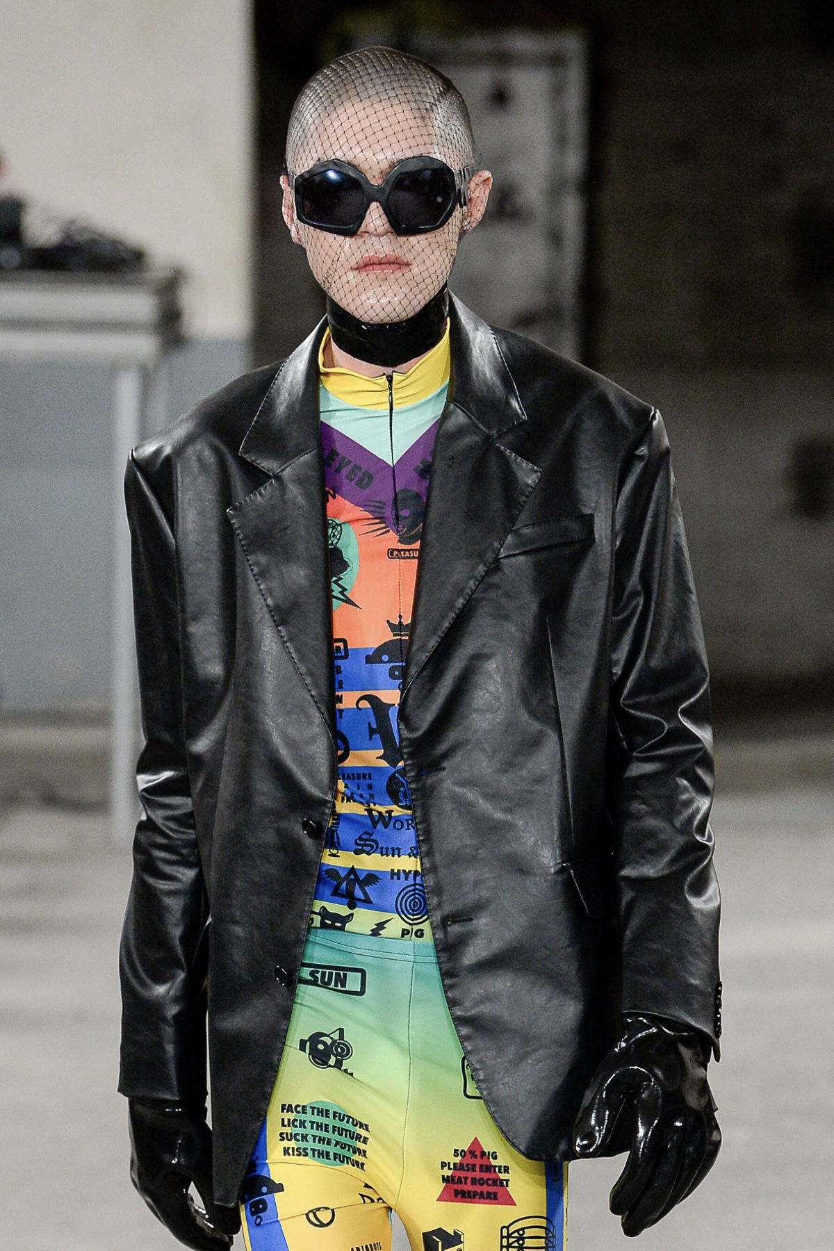 FAKBYFAK x Walter Van Beirendonck Couture sunglasses Thunder Sunglasses. Black Code: 09/12/01