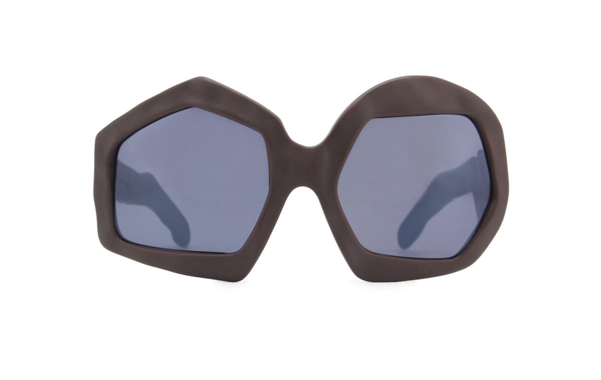 FAKBYFAK x Walter Van Beirendonck Couture sunglasses Thunder Sunglasses. Brown Code: 09/12/02