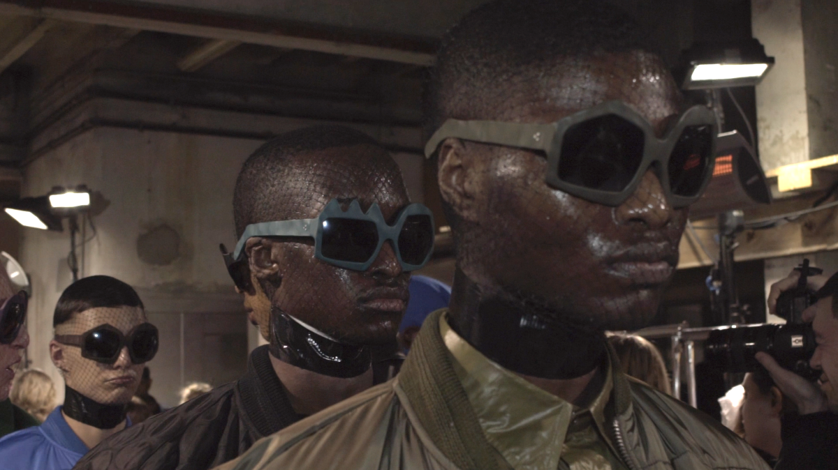 FAKBYFAK x Walter Van Beirendonck Couture sunglasses Thunder Sunglasses. Brown Code: 09/12/02
