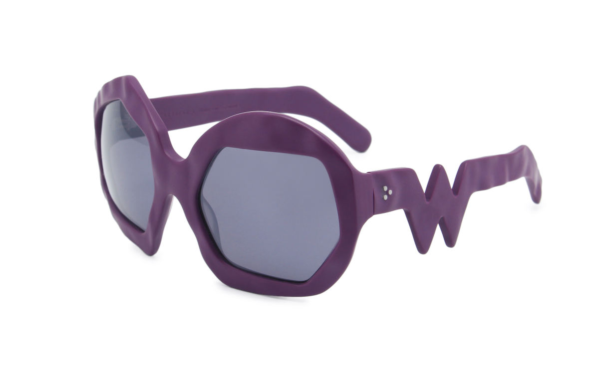 FAKBYFAK x Walter Van Beirendonck Couture sunglasses Thunder Sunglasses. Purple Code: 09/12/03