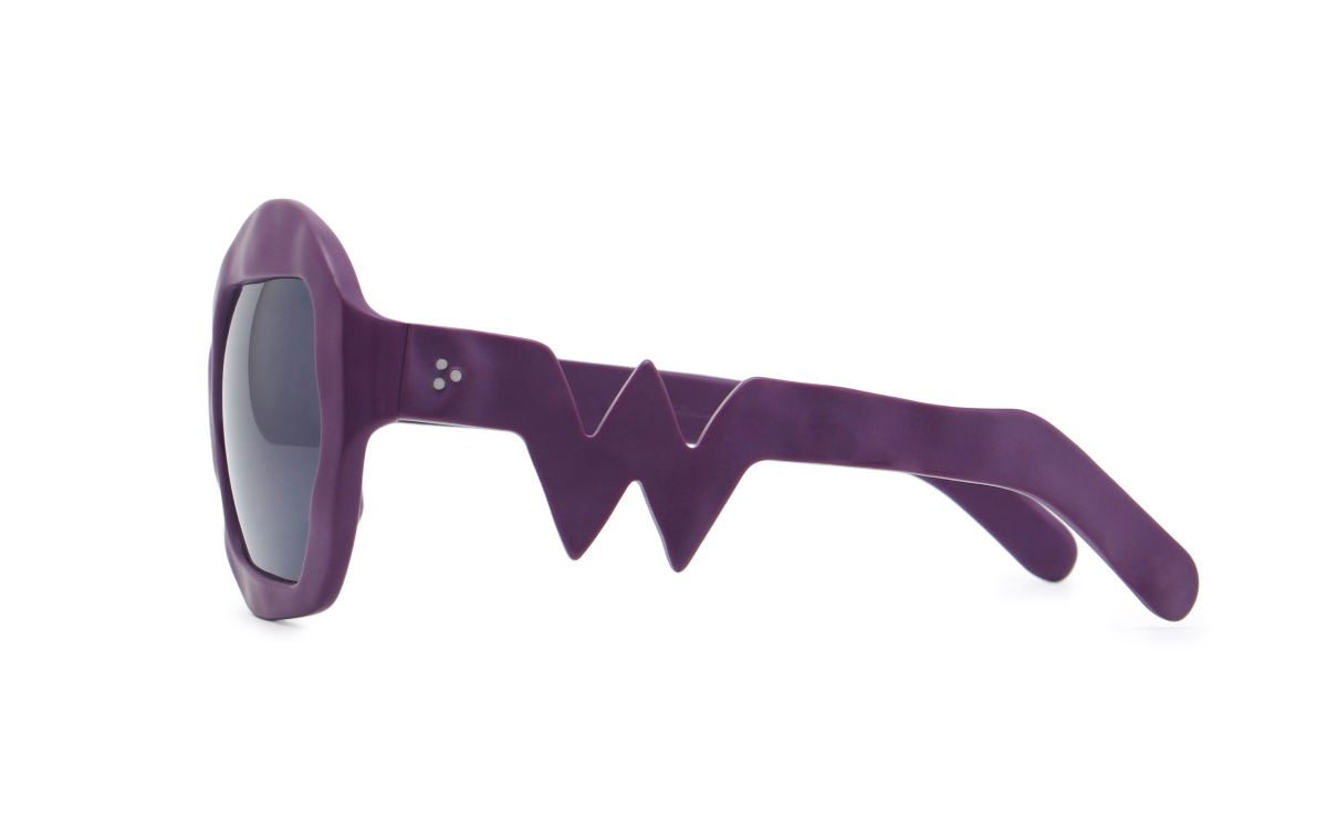 FAKBYFAK x Walter Van Beirendonck Couture sunglasses Thunder Sunglasses. Purple Code: 09/12/03