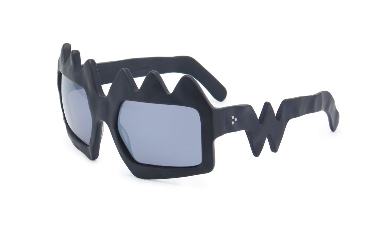 FAKBYFAK x Walter Van Beirendonck Couture sunglasses Bliksem Sunglasses. Black Code: 09/13/01