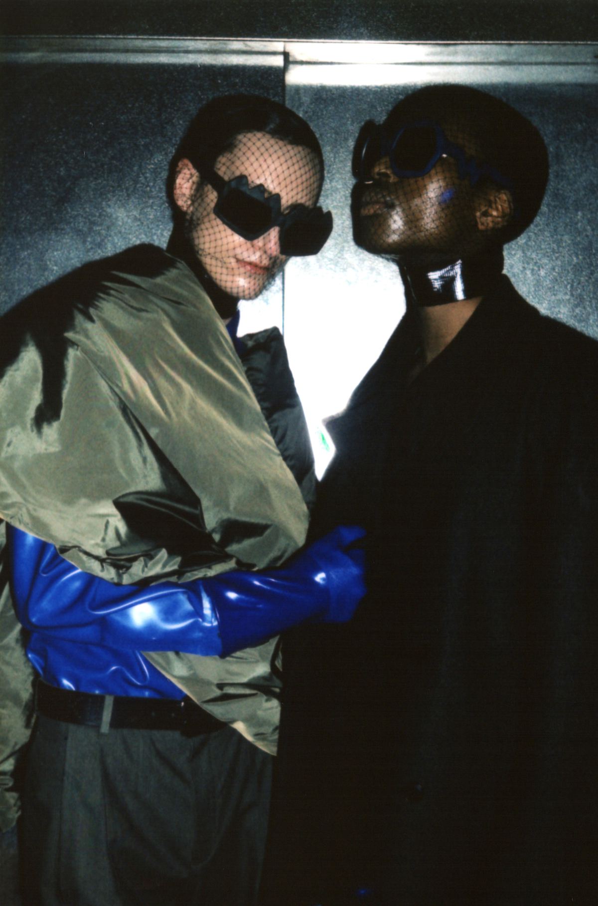 FAKBYFAK x Walter Van Beirendonck Couture sunglasses Bliksem Sunglasses. Black Code: 09/13/01