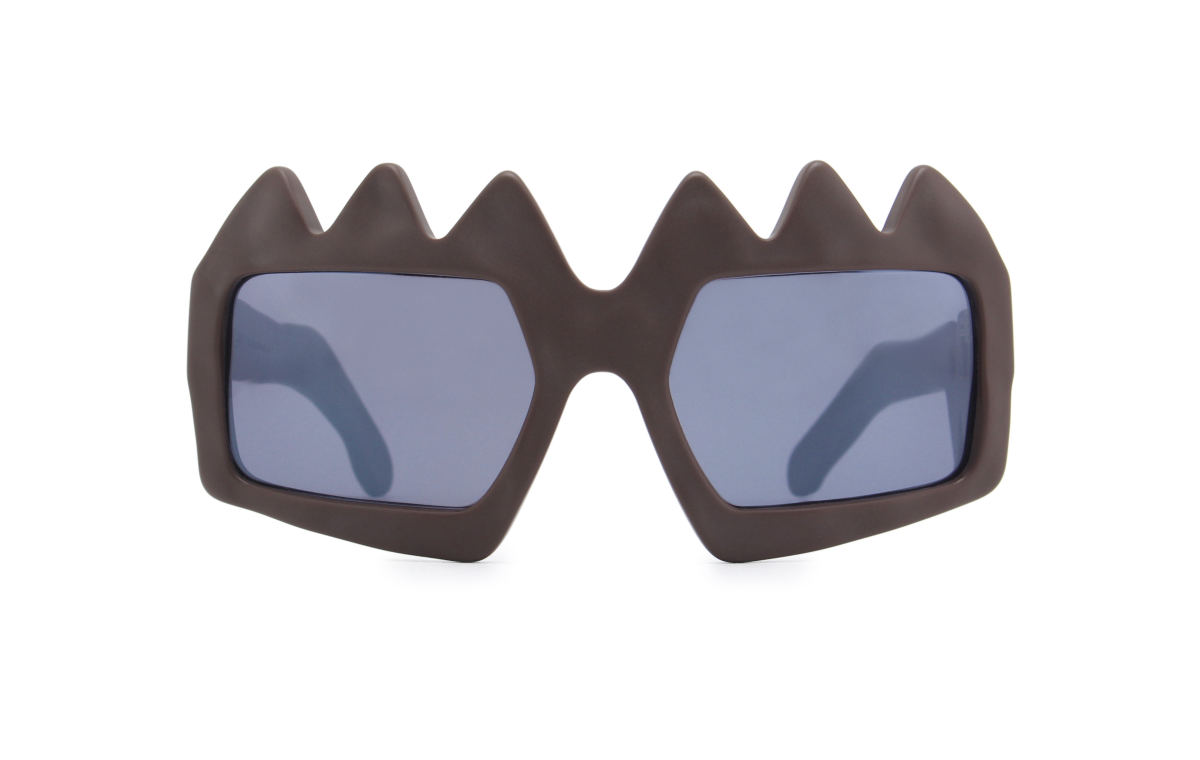 FAKBYFAK x Walter Van Beirendonck Couture sunglasses Bliksem Sunglasses. Brown Code: 09/13/02