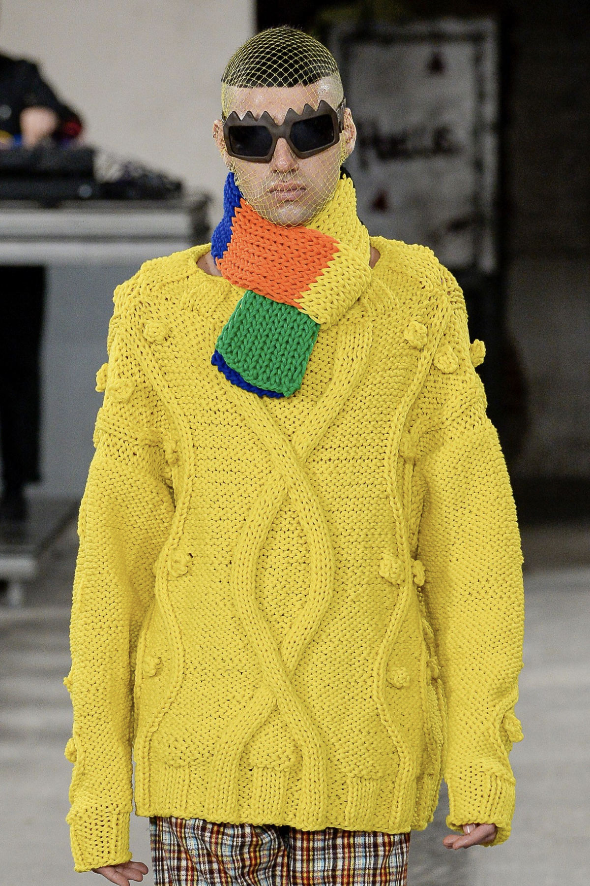 FAKBYFAK x Walter Van Beirendonck Couture sunglasses Bliksem Sunglasses. Brown Code: 09/13/02