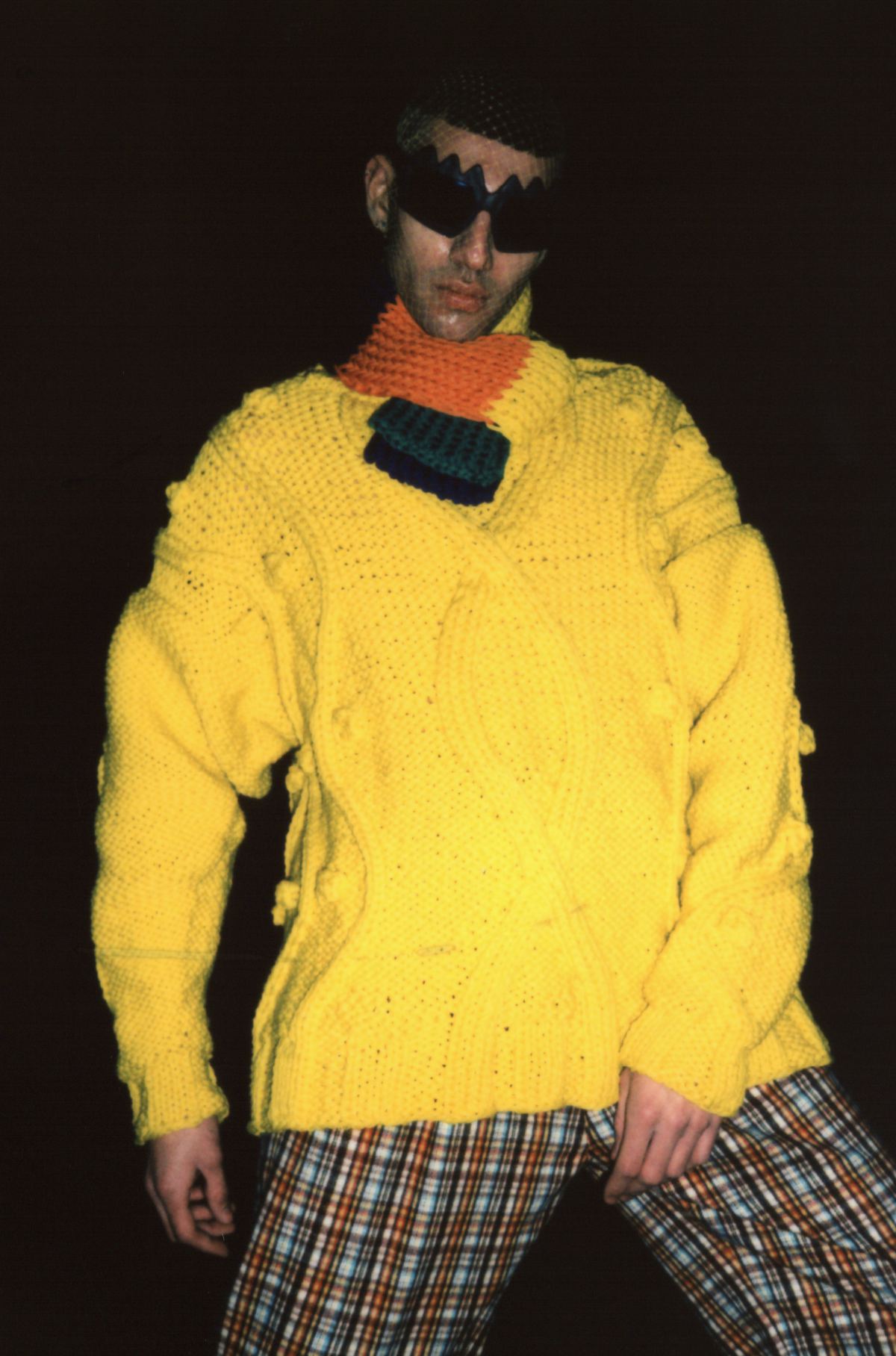 FAKBYFAK x Walter Van Beirendonck Couture sunglasses Bliksem Sunglasses. Brown Code: 09/13/02