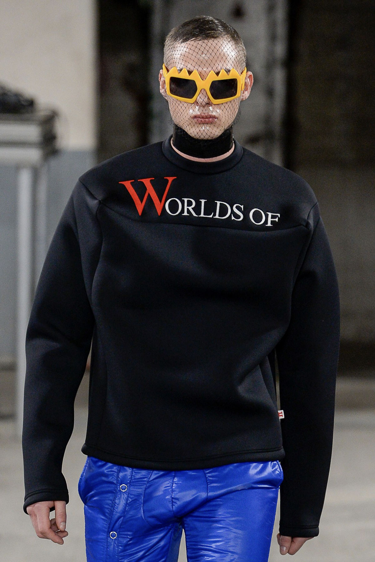 FAKBYFAK x Walter Van Beirendonck Couture sunglasses Bliksem Sunglasses. Zinnia Orange Code: 09/13/06